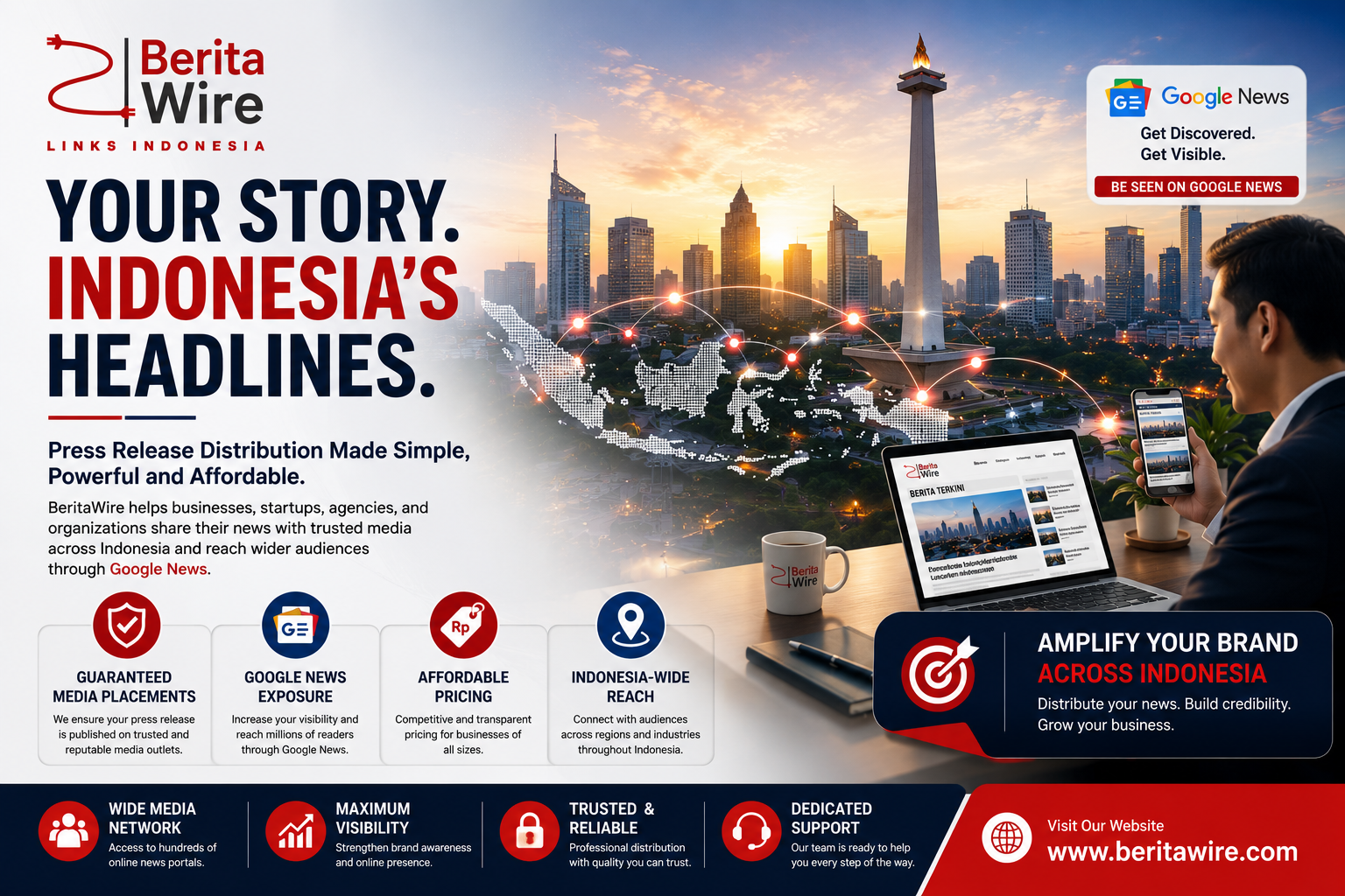 BeritaWire Sets Out to Transform Press Release Distribution in Indonesia