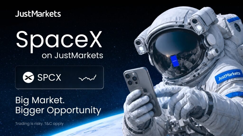 JustMarkets to Launch SpaceX Stocks CFDs Trading for Clients