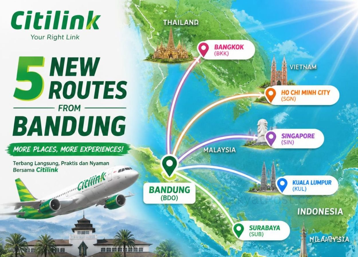 Citilink Opens Five New Routes From Bandung in August - RakyatPost.co