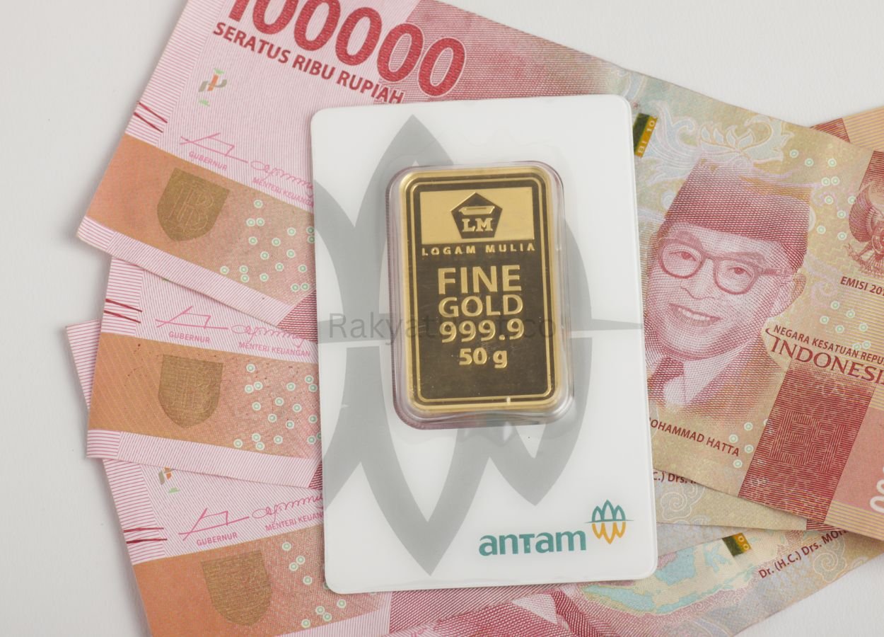 Pegadaian Gold Prices Rise, Antam Reaches Rp2.819 Million - RakyatPost.co