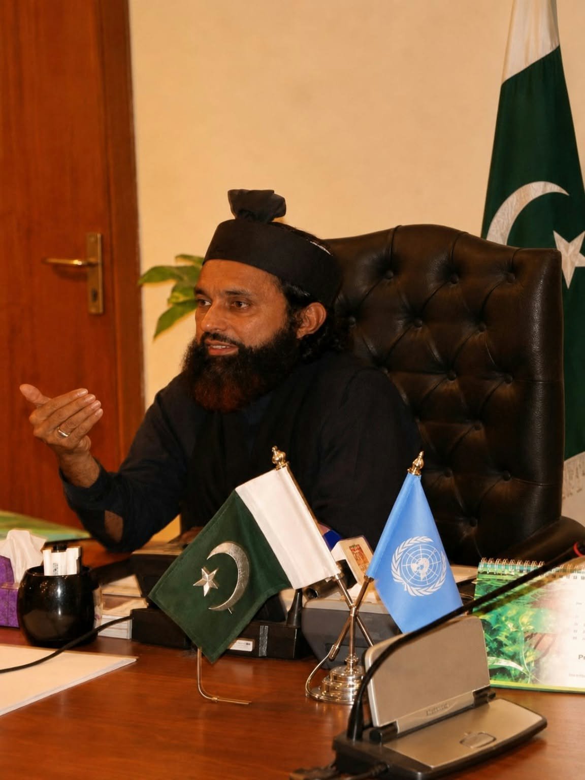 UN DAY FOR DISASTER RISK REDUCTION ACKNOWLEDGES ARCH-POLYMATH AURANGZEB HAFI’S